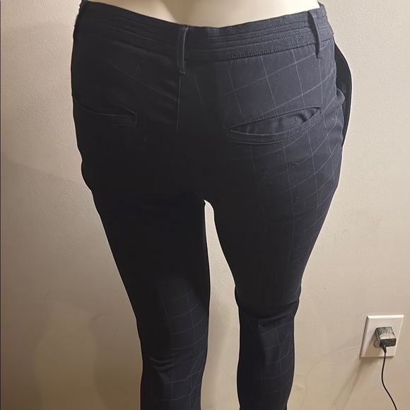 Zara Black Checkered Chinos - Picture 10 of 10